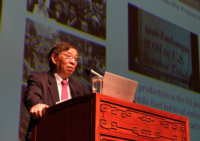 Speaker Dr C.K. Wong delivering his speech.